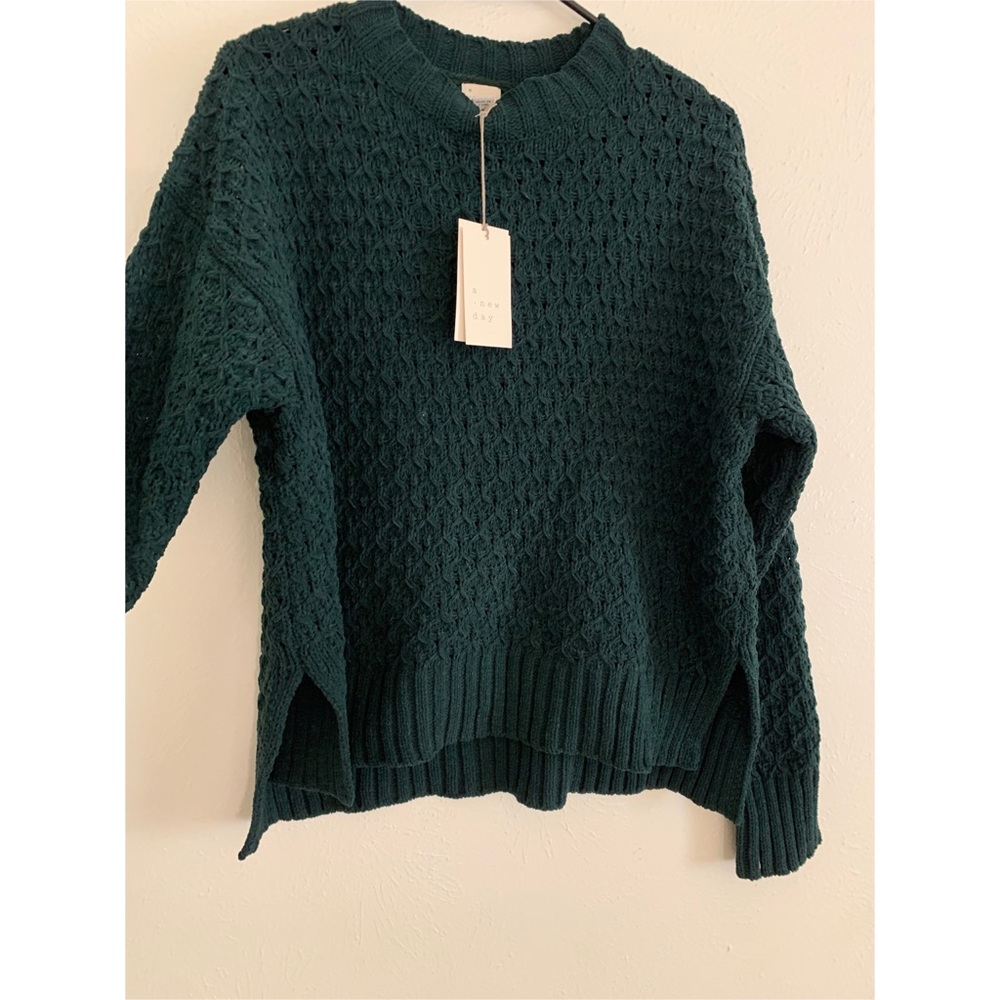 A New Day Forest Green Sweater